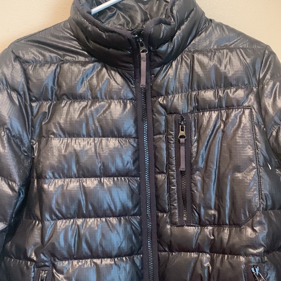 JCrew Black Down Puffer Jacket / Coat - Picture 2 of 7